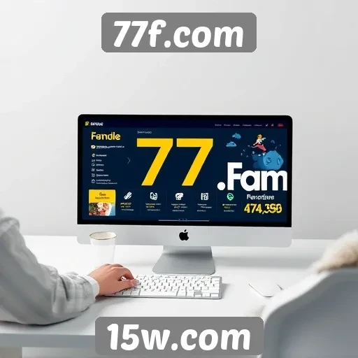 Recursos e funcionalidades do site 77f.com